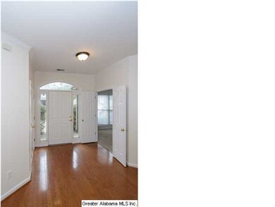 Hardwood entryway