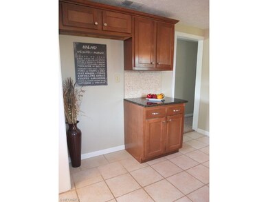 Kitchen comes applianced with stainless steel dish