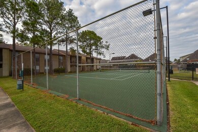Tennis court just a walk away.