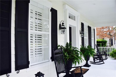 Large front porch