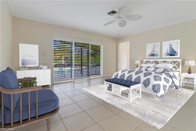 Bedroom virtually staged