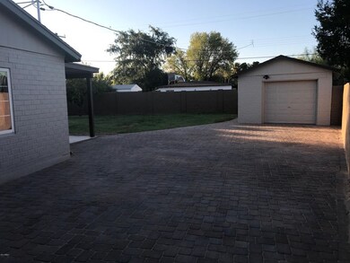 Garage from Gate