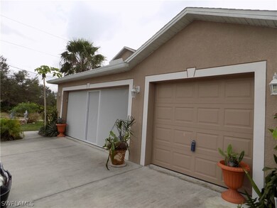 Three car garage with one way screening - you can
