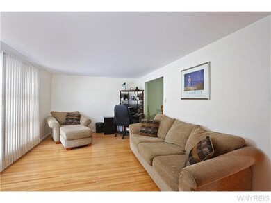 Living Room Bright formal living room with hardwoo