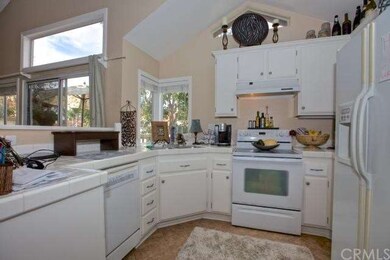 Kitchen with all white appliances