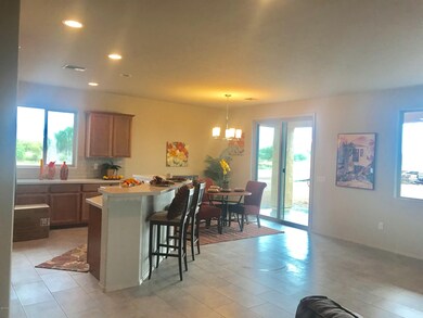 All tile except bedrooms