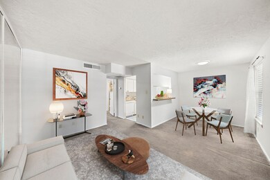 Virtual staging and changing of carpet to show pot