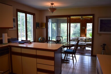 Kitchen toward Sun Room