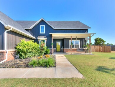 View of front of house with a front lawn