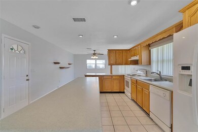 Entrance into home and kitchen