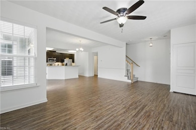 Open living space in the family room at 2171 Humphreys Drive