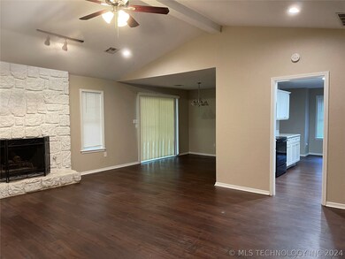 living room into dining