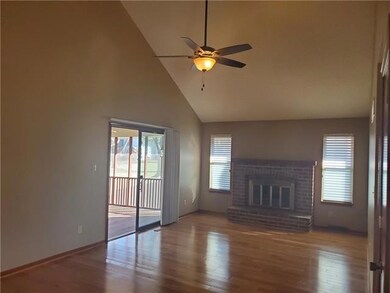 Brick Fireplace