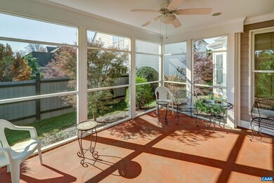 Lovely screened in porch is the perfect spot for o
