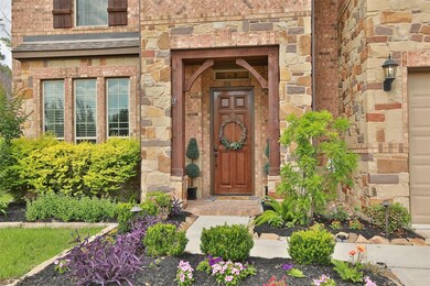 Beautiful Landscaping upon entry to your new home!