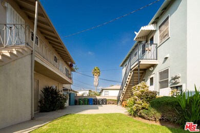 Private yard area