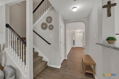 Hall Between Entry/Dining Room and living room
