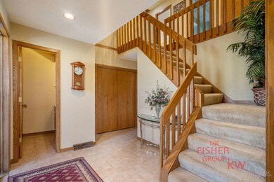 Foyer and stairwell