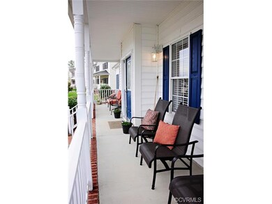 Front country porch