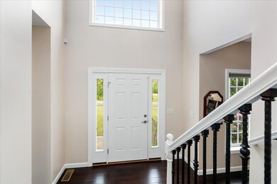 Two-story foyer welcomes you in