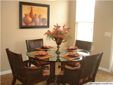 Large eating area for fun family dinners.