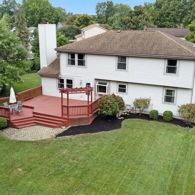 Aerial View of Backyard