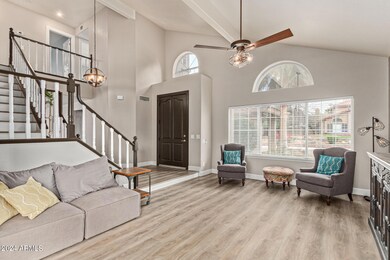 Soaring ceilings
