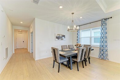 Dining area.  Bonus room is the room next to it.