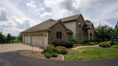 Three car attached garage is finished and can be u