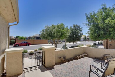 Gated patio