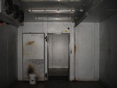 large walk in cooler and freezer
