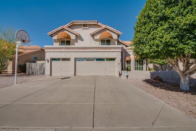 Three car garage.