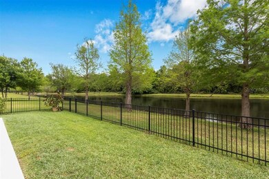 Aluminum fence in backyard was added in 2015