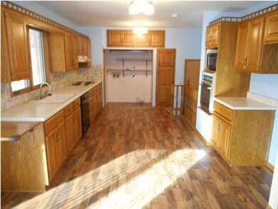 KITCHEN WITH NEW FLOORING