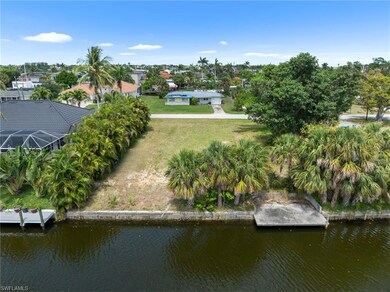 Aerial view of 125ft concrete seawall and dock
