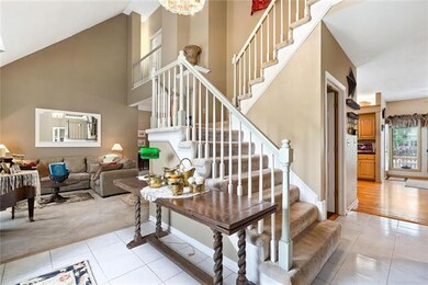 Grand two story entry