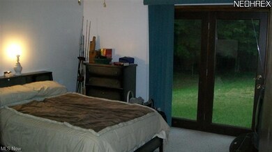 Master bedroom with full bath and French  door to 