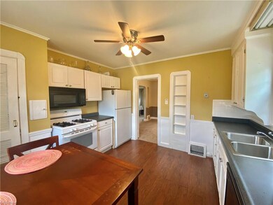 Updated cabinets, countertop and subway tile backs