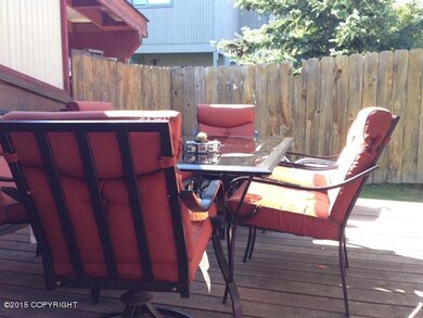 Deck just outside LR
