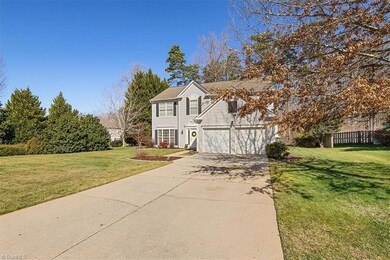 Well maintained home in established Parkside at Nottingham neighborhood with four bedrooms, two and a half baths and two car garage.
