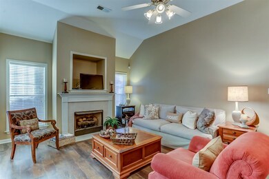 Open Concept Living With View To Dining Area and K