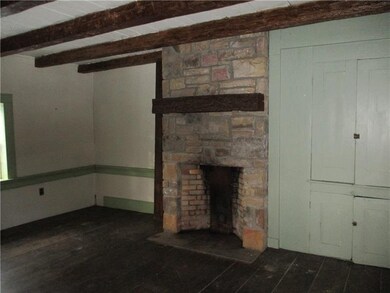 living room with fireplace