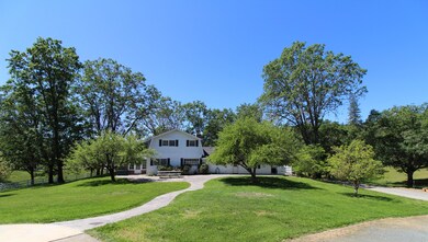Back side of main house.