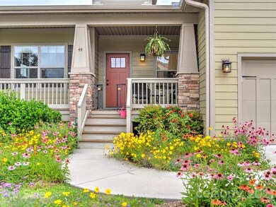 Front door and porch