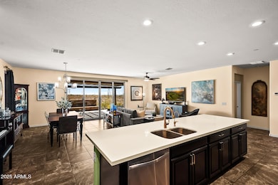 Kitchen Facing Southwest