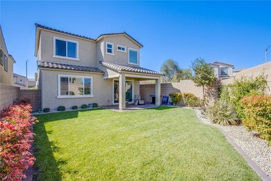 Beautiful mature landscaping, REAL grass, a founta