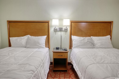 Front bedroom with double beds