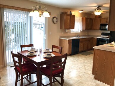 THE SPACIOUS KITCHEN AND BREAKFAST ROOM IS HIGHLIG