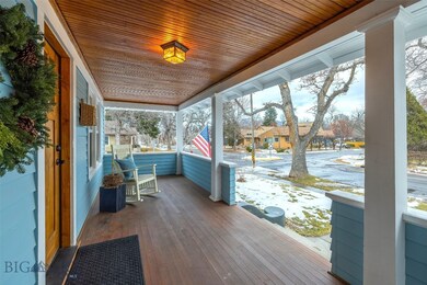 Beautiful Covered front porch with historic charm!