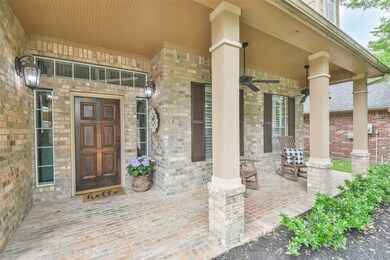 Enjoy your morning cup of coffee on this front porch.